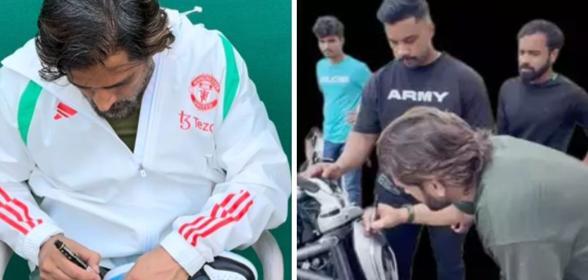 MS Dhoni’s Heartwarming Gesture for MI Youngster Wins Hearts