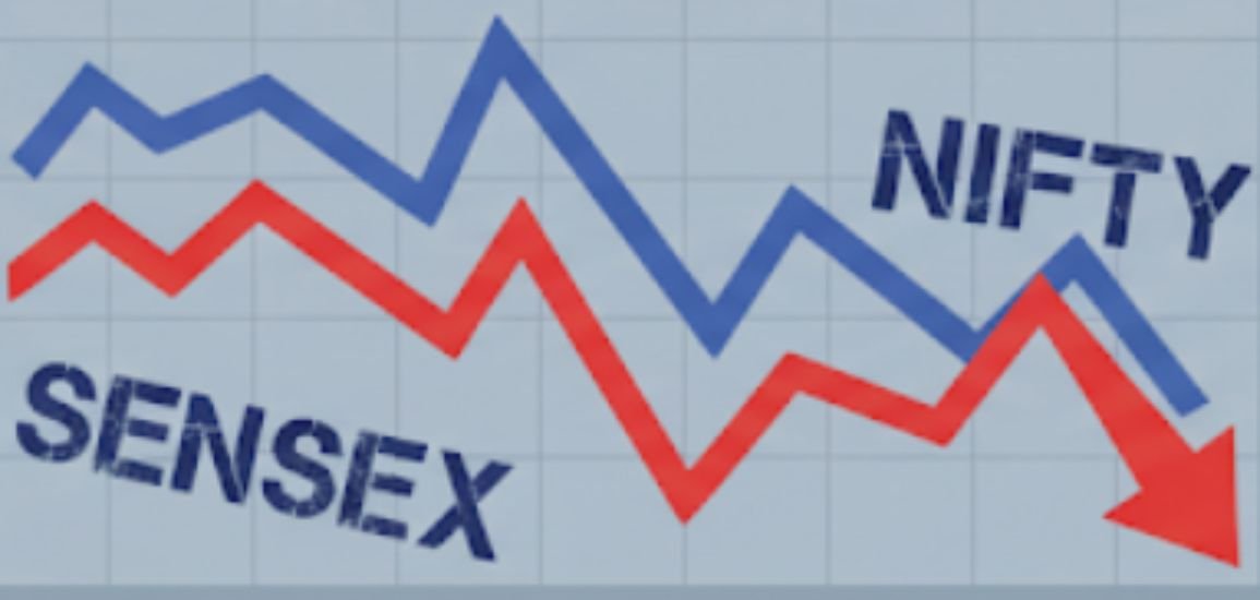 Sensex, Nifty Slip as H-1B Fee Hike Hits IT, GST Cuts Offset Some Losses