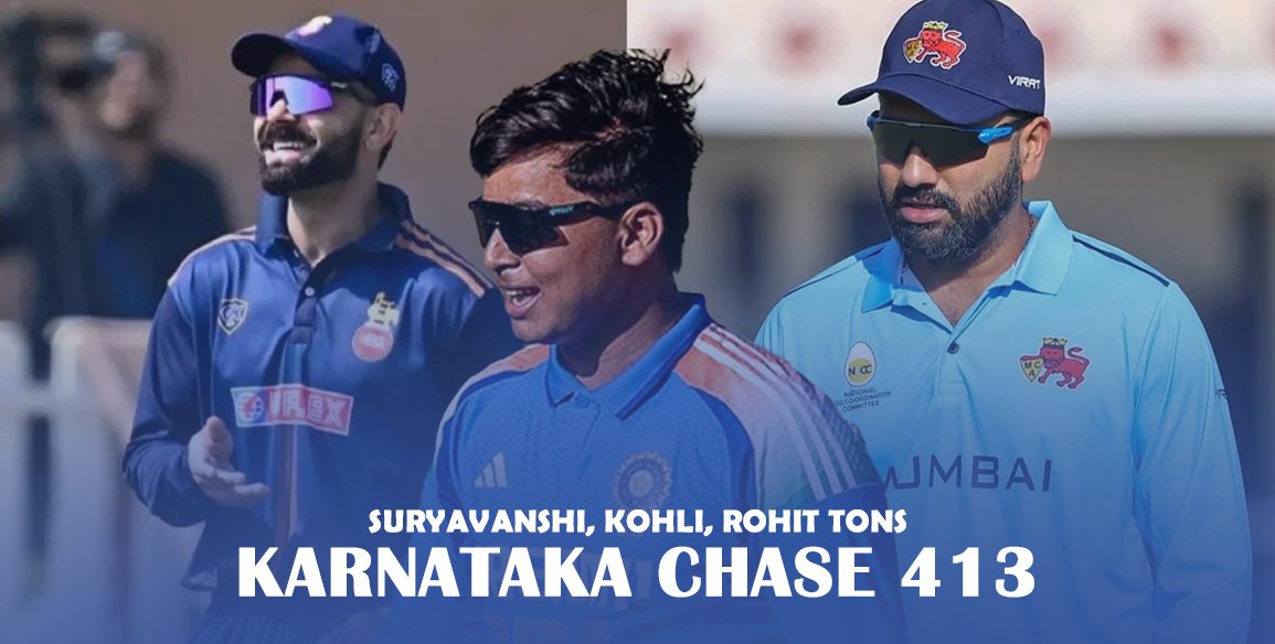 Vaibhav Suryavanshi stuns with 84-ball 190 as Rohit, Kohli also hit big in Vijay Hazare Trophy