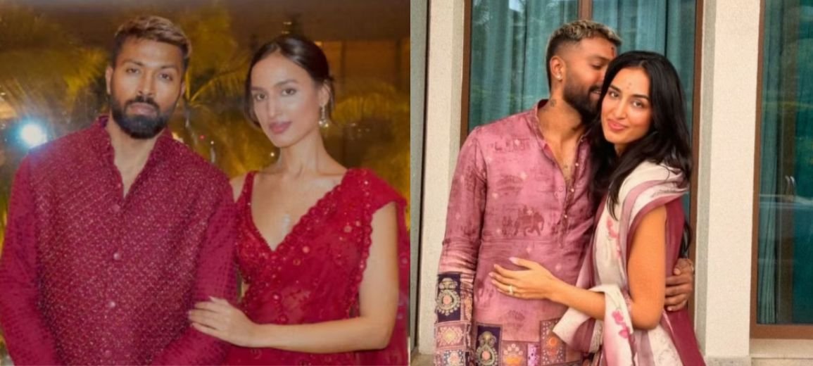 Hardik Pandya and Mahieka Sharma turn heads holding hands at Mumbai event