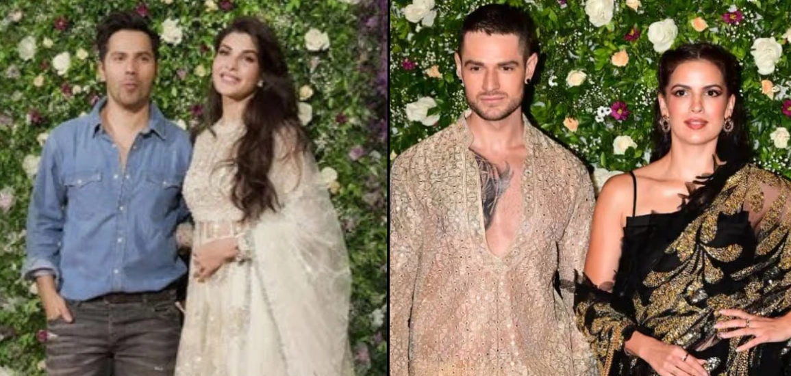 Diwali Bash: Natasa Stankovic, Jacqueline Fernandez, Varun Dhawan, and Nushrratt Bharuccha attend the party