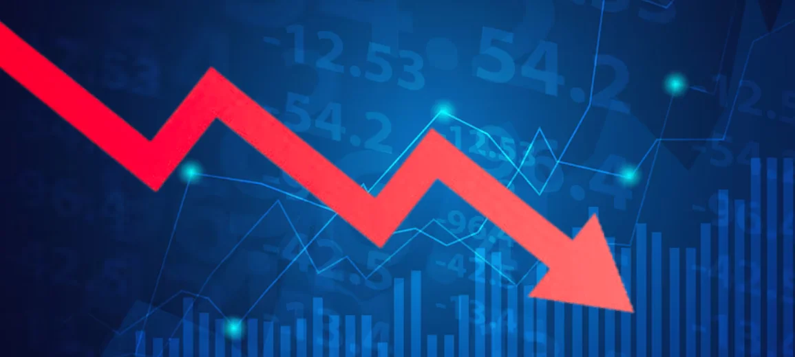 Sensex down by 1000 Points, Nifty 50 drops below 24,000