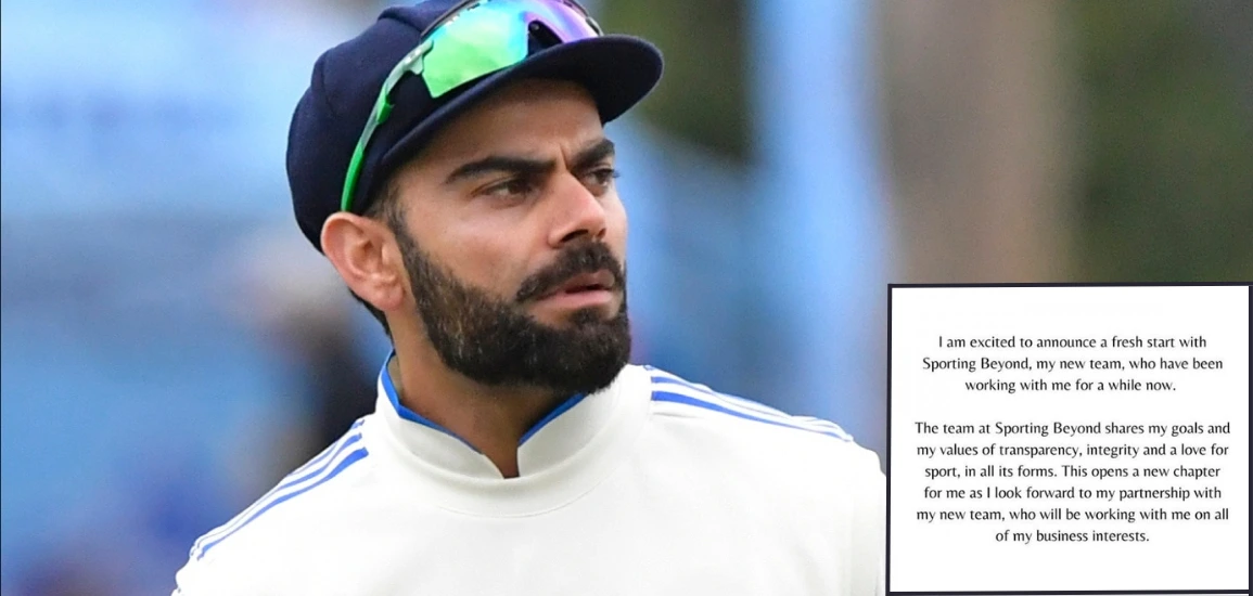 Virat Kohli announces his new business venture. Fans, however, had a mini-heart attack.