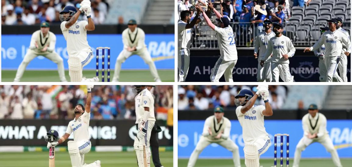 India vs. Australia 4th Test: Nitish Reddy's maiden Test century, but the rain stops the match.