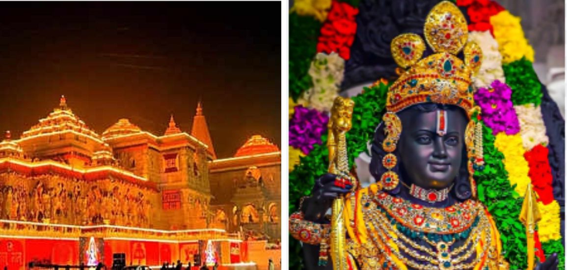 Ayodhya Ram Mandir: Devotees Gather at the temple for its first anniversary.