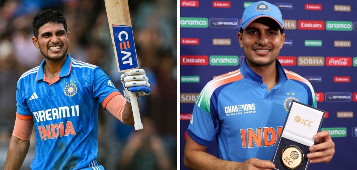 Shubman Gill Breaks Record, Becomes Fastest Indian to Eight ODI Hundreds