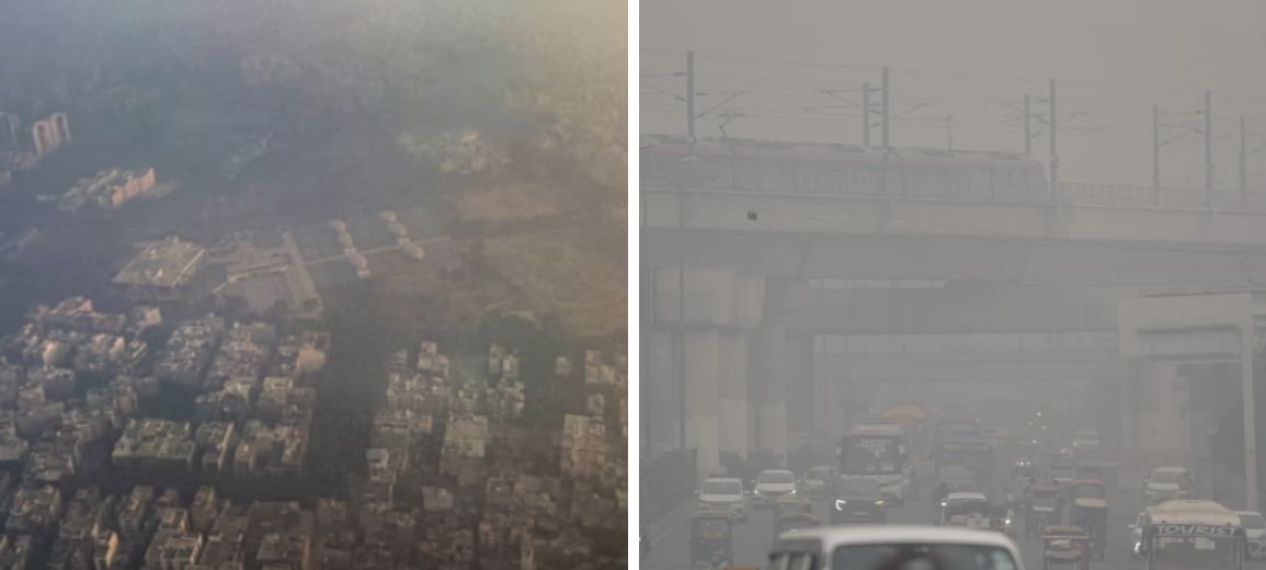 Delhi Chokes as AQI Shoots Past 700, City Wrapped in Thick Smog