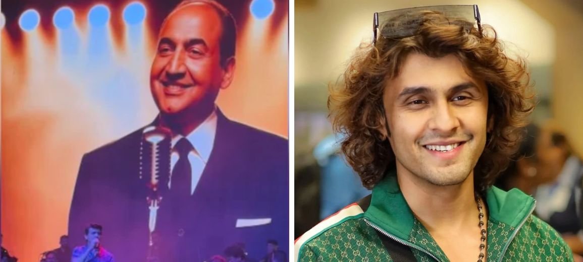 Sonu Nigam sings an emotional AI-powered duet with Mohammed Rafi in Kashmir