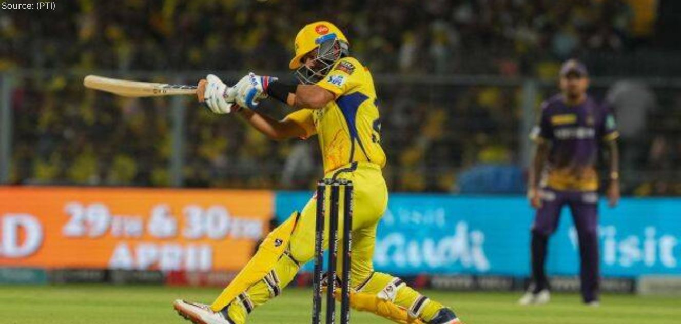 Ajinkya Rahane Stuns with Bat, Scores 71 off 29 Balls, and Helps CSK Win Against KKR in IPL Game