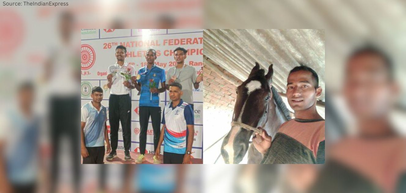 Nur Mohammed Hasan Qualifies in Steeplechase, a Horse Racing Event in the Asian Championships