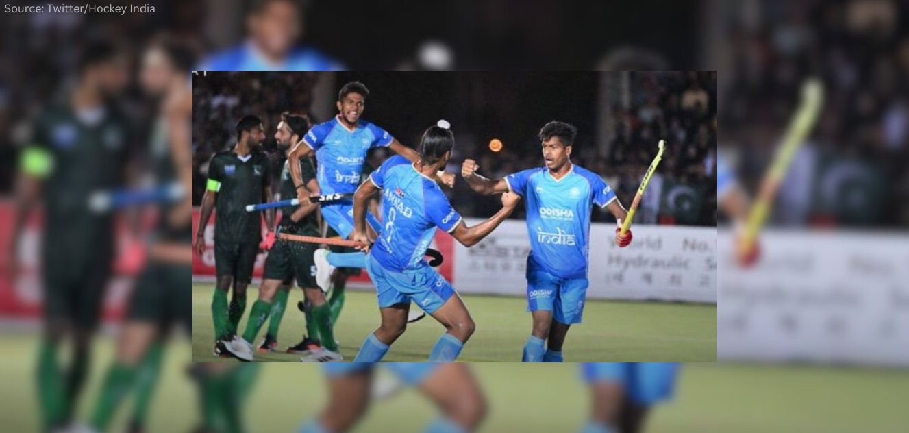 India Emerges as Champions in Junior Men’s Asia Cup Hockey against Pakistan with a 2-1 Lead
