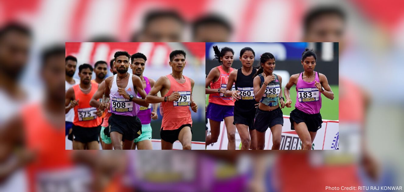 Inter-State Athletics: Runners Race to Qualify for the Asian Games in the Hot Weather of Bhubaneswar