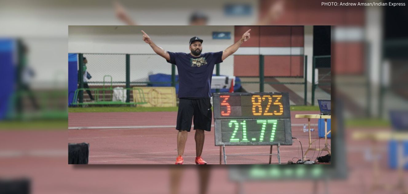 Tajinderpal Singh Toor Sets New Asian Games Record of 21.77m in Shotput Just Three Days After Losing His Grandmother