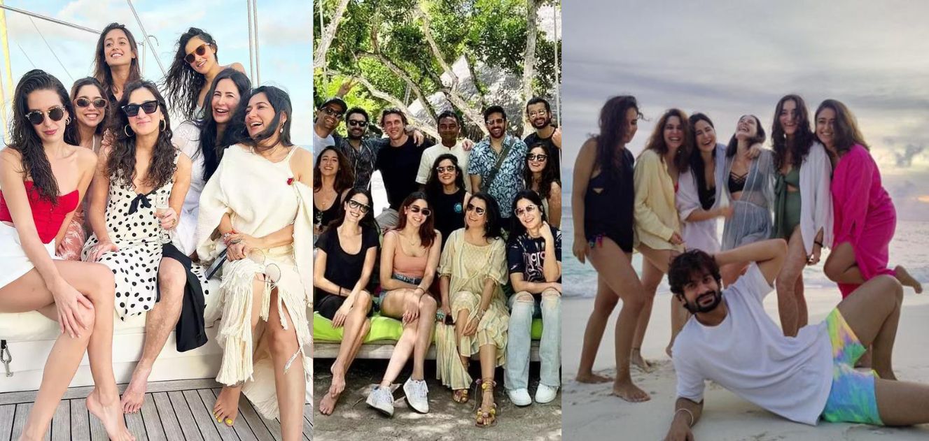 Katrina Turns, Vicky Kaushal Surprises Her with a Trip to Maldives, Siblings Isabelle and Sebastien Laurent Michel Join in