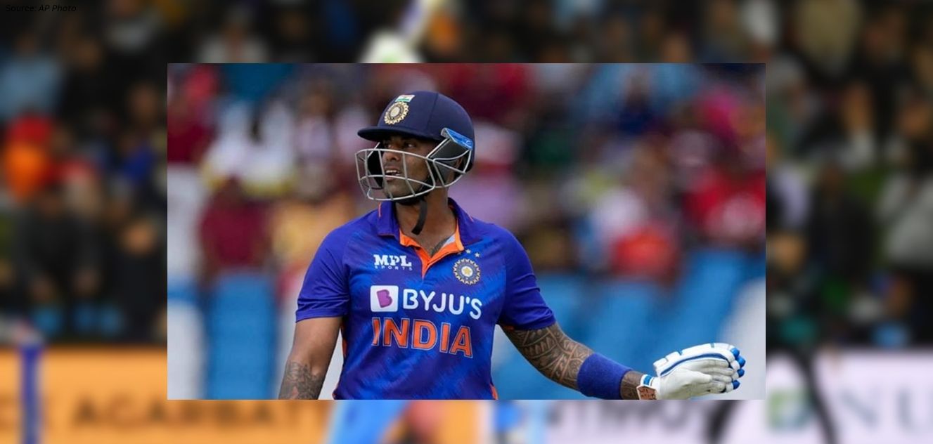 "Suryakumar Yadav Soars as India's Newest No. 6 for the 2023 ODI World Cup"