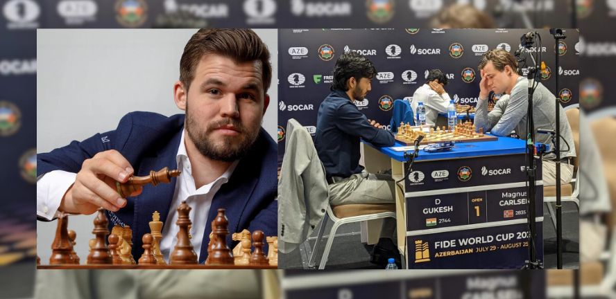 FIDE World Cup 2023 Live, Magnus Carlsen Vs Praggnanadhaa