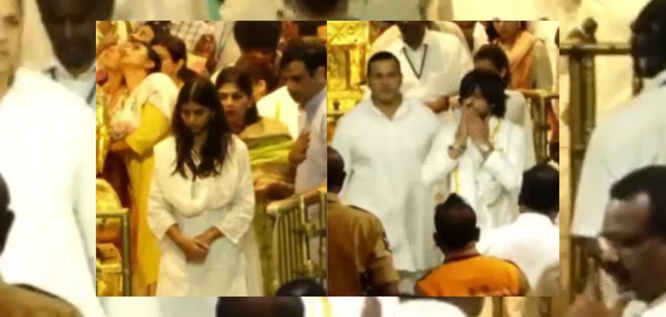 Shah Rukh Khan, Suhana, and Nayanthara Visit Tirupati Ahead of 'Jawan' Release