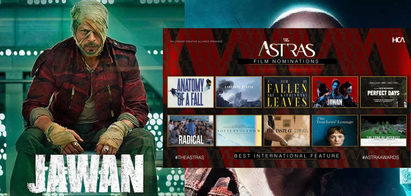 Shah Rukh Khan's 'Jawan' Earns Best International Film Nomination at ASTRA Awards 2024