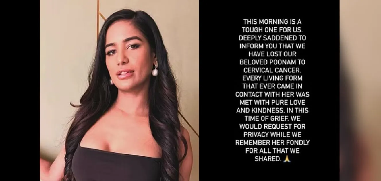 Actor Poonam Pandey Dies of Cervical Cancer: People are Deeply Saddened and Shocked by Her Sudden Demise