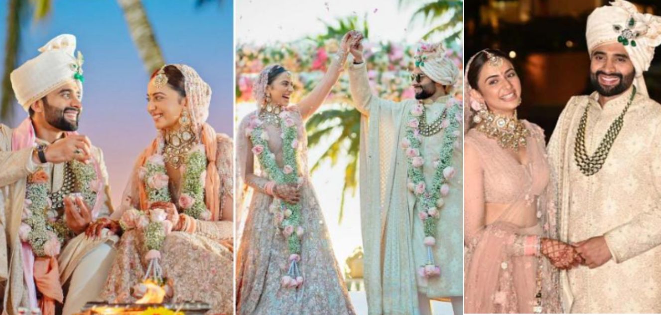 Rakul Preet Singh and Jackky Bhagnani Finally Gets Hitched in Goa: Share Their Official Wedding Pictures