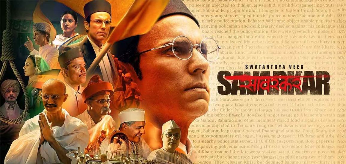 Swatantrya Veer Savarkar Box Office Collection Day 6: Earns its Lowest, But Crosses the Mark of ₹10 crore