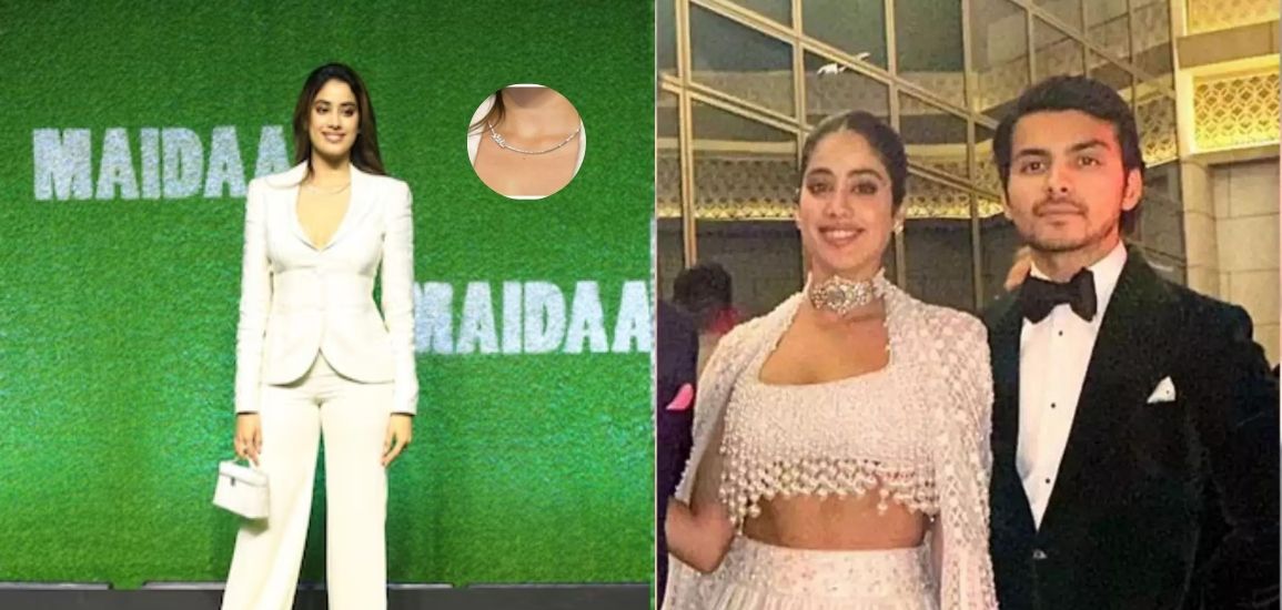 Janhvi Kapoor Confirms Her Relationship with Shikhar Pahariya, Wears the Necklace of His Name