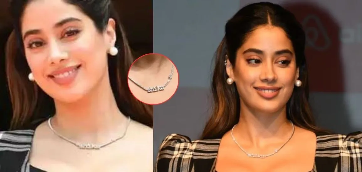 Janhvi Kapoor Proudly Flaunts The Necklace With The Nickname Of Her  Boyfriend, “SHIKU” Shikhar Pahariya, Once