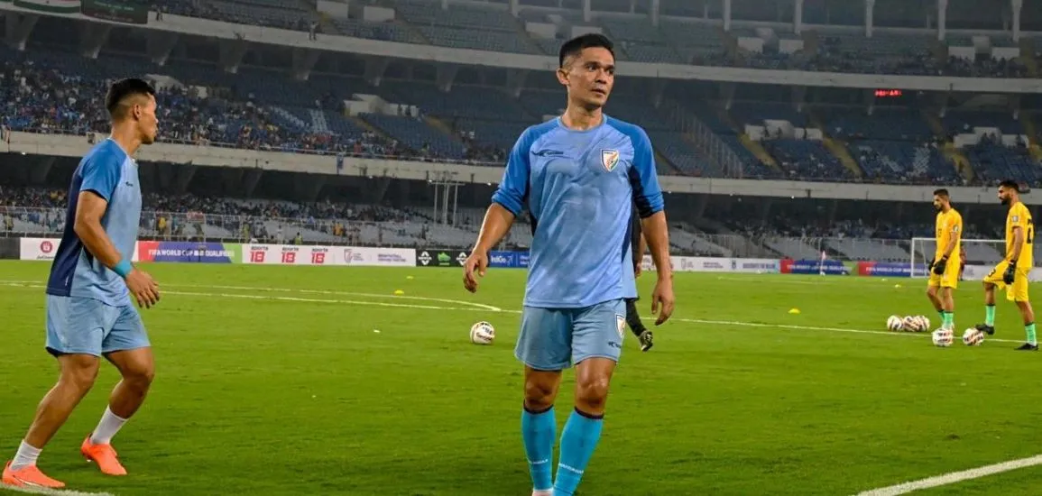 Sunil Chhetri gets guard of honor after his last international football game and shares emotional farewell message with media