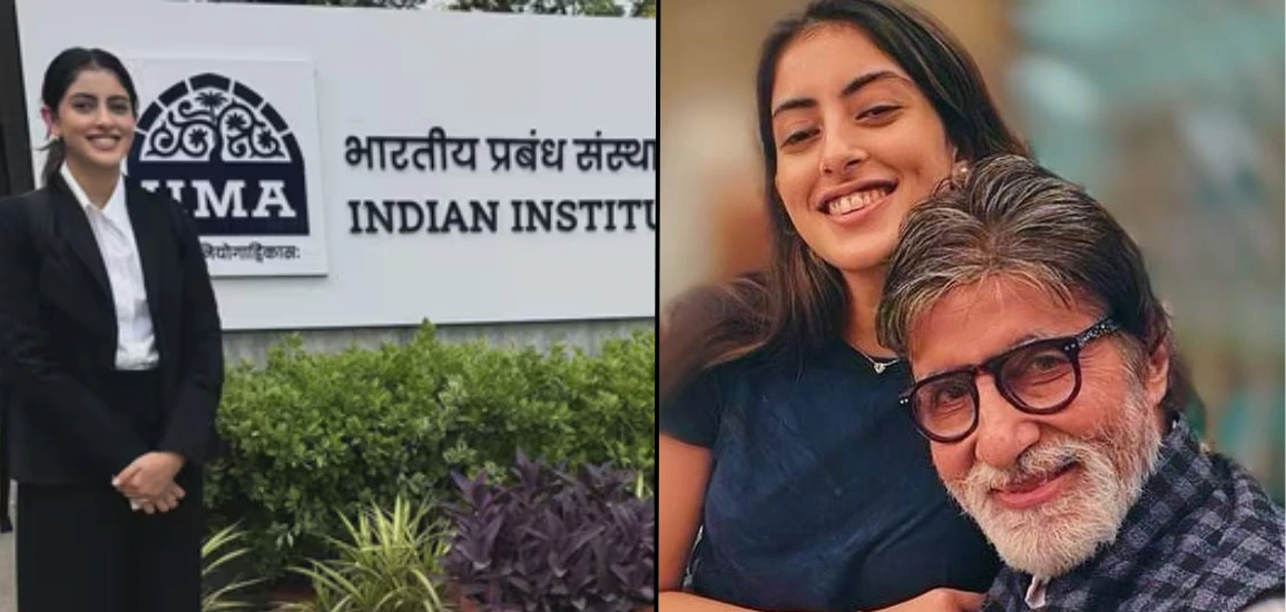 Navya Naveli Nanda addresses the trolling on her admission to IIM Ahmedabad.